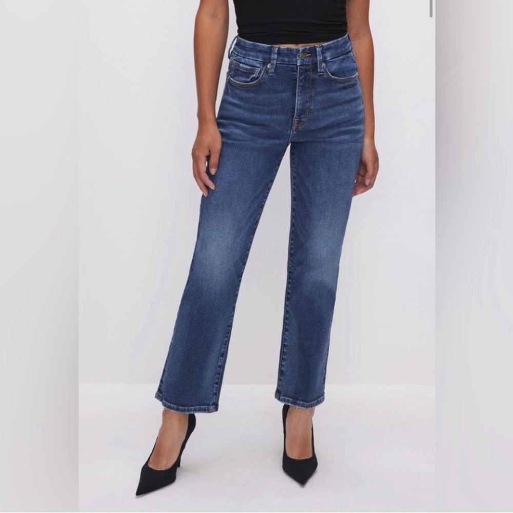 ALWAYS FITS GOOD PETITE STRAIGHT JEANS | INDIGO520 - INDIGO520 / 14-18 Plus